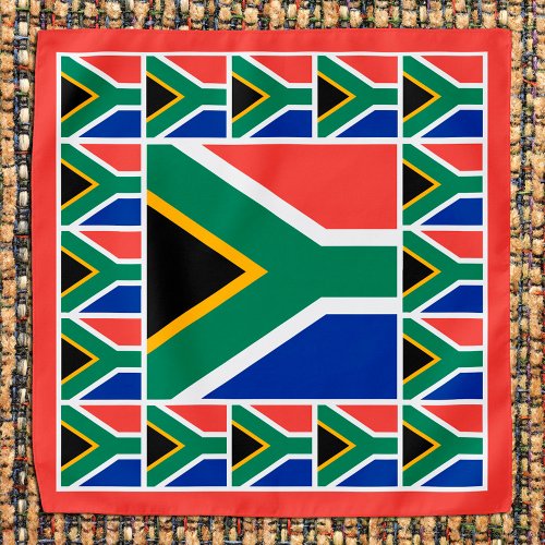 Patriotic African Flag Bandana sport South Africa Bandana