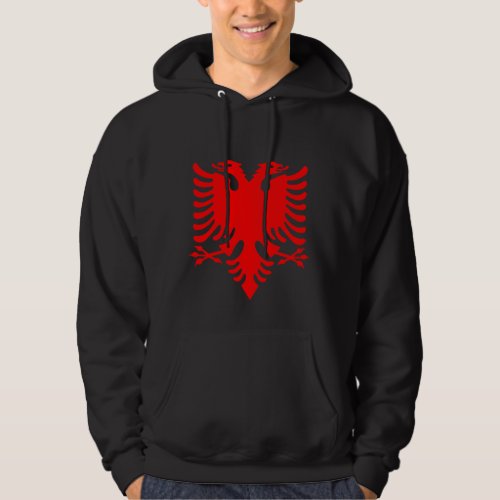 Patriotic Albania Hoodie Albanian Flag fashion Hoodie