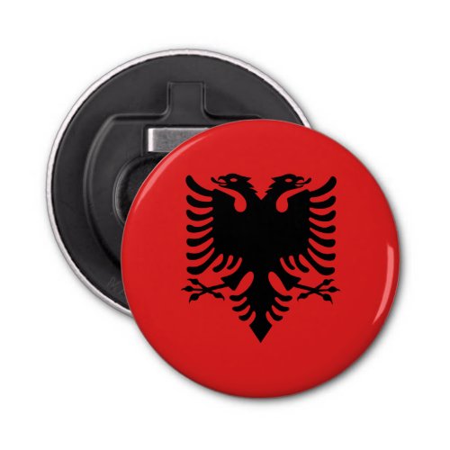 Patriotic Albanian Flag Bottle Opener
