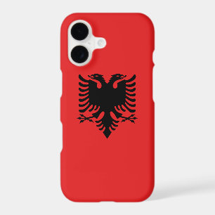 Patriotic Albanian Flag iPhone 17 Case