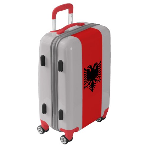 Patriotic Albanian Flag Luggage