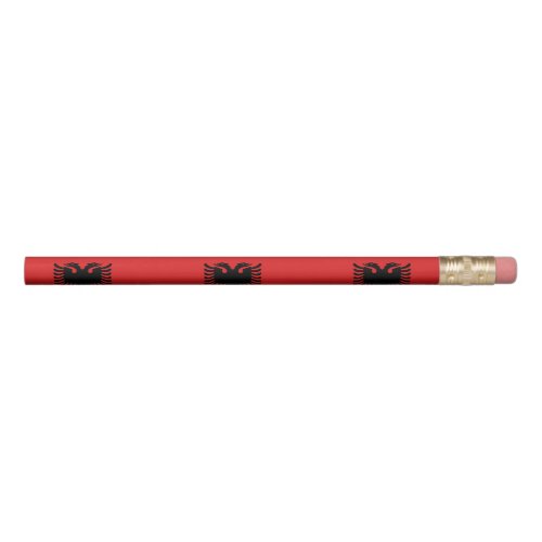Patriotic Albanian Flag Pencil