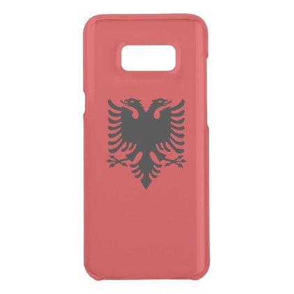 Patriotic Albanian Flag Uncommon Samsung Galaxy S8+ Case