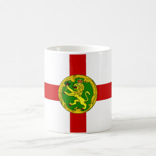 Patriotic Alderney Flag Coffee Mug
