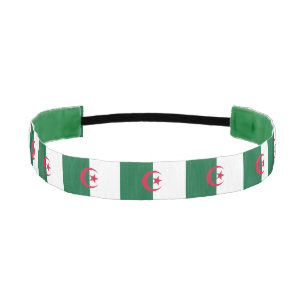 Patriotic Algerian Flag Athletic Headband