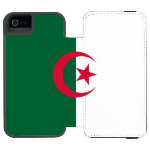 Patriotic Algerian Flag iPhone SE/5/5s Wallet Case