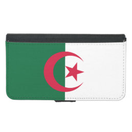 Patriotic Algerian Flag Samsung Galaxy S5 Wallet Case