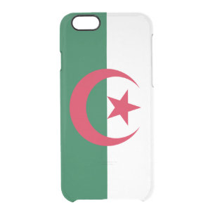 Patriotic Algerian Flag Clear iPhone 6/6S Case