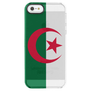 Patriotic Algerian Flag Clear iPhone SE/5/5s Case