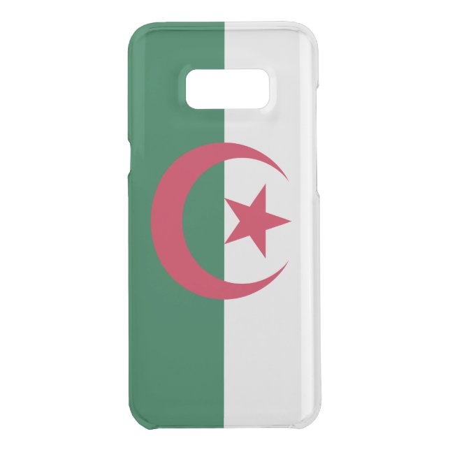 Patriotic Algerian Flag Uncommon Samsung Galaxy Case (Back)
