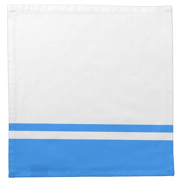 Patriotic Altai Republic Flag Cloth Napkin (Front)