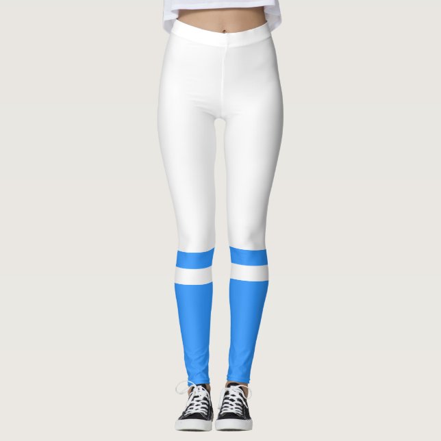 Patriotic Altai Republic Flag Leggings (Front)