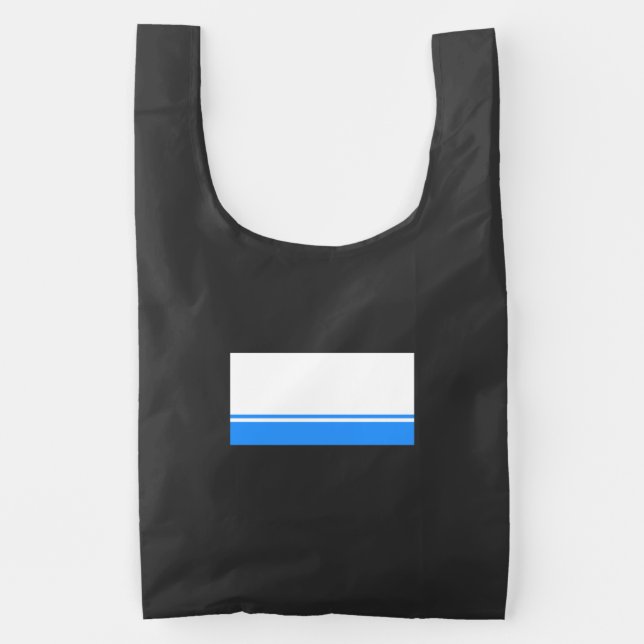 Patriotic Altai Republic Flag Reusable Bag (Front)