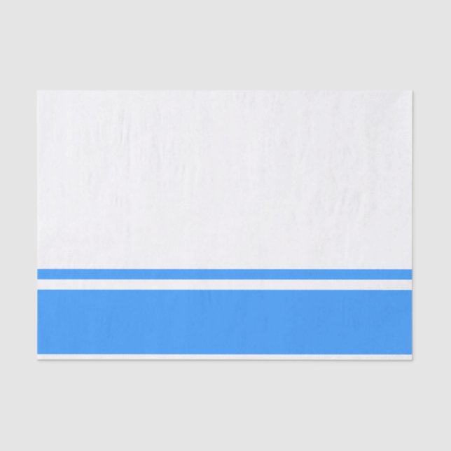 Patriotic Altai Republic Flag Tissue Paper (Front)