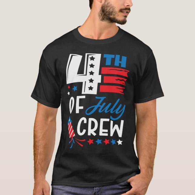 Patriotic America USA Flag 4th Of July America 2 T-Shirt (Front)