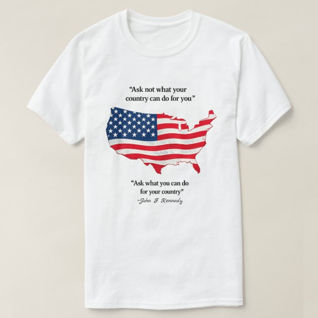 Patriotic American (13b) T-Shirt (Design Front)