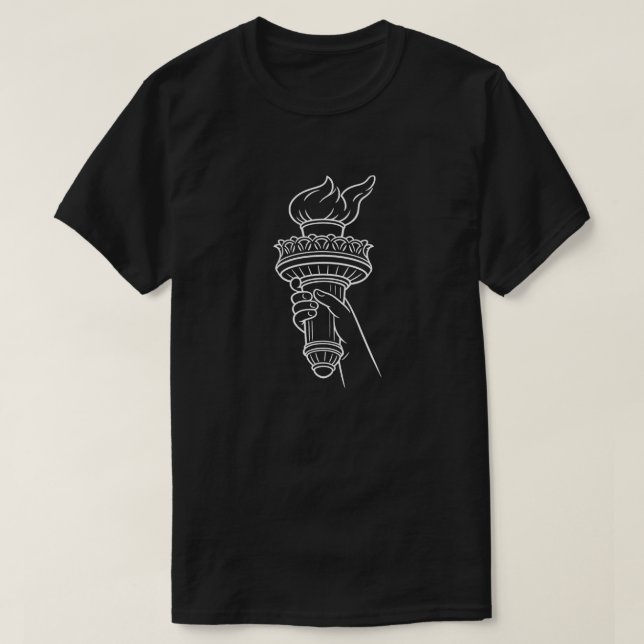 Patriotic American (1a) T-Shirt (Design Front)