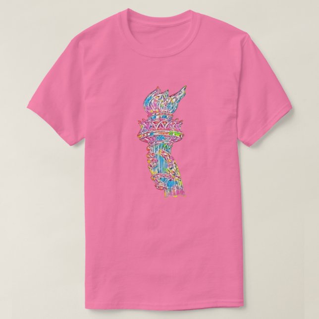 Patriotic American (1c) T-Shirt (Design Front)