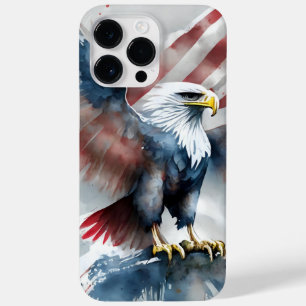 PATRIOTIC AMERICAN BALD EAGLE BIRD Case-Mate iPhone 14 PRO MAX CASE