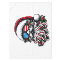 Patriotic/American Christmas Santa