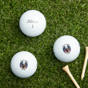 Patriotic American Eagle 250 Years 1776-2026 Golf Balls