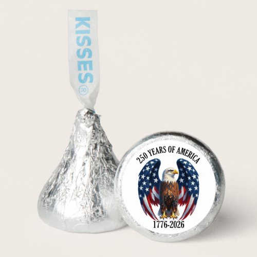 Patriotic American Eagle 250 Years 1776-2026 Hershey®'s Kisses®