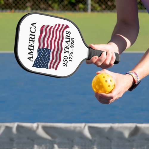 Patriotic American Eagle 250 Years 1776-2026 Pickleball Paddle