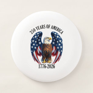 Patriotic American Eagle 250 Years 1776-2026 Wham-O Frisbee