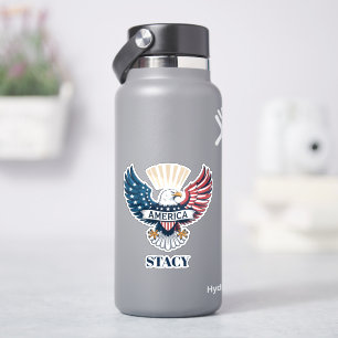 Patriotic American Eagle 250th Anniversary custom Sticker