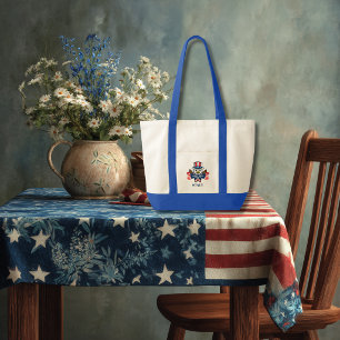 Patriotic American Eagle 250th Anniversary custom  Tote Bag