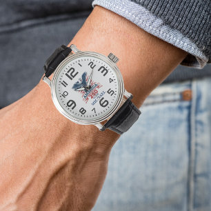 Patriotic American Eagle 250th Anniversary fun Watch