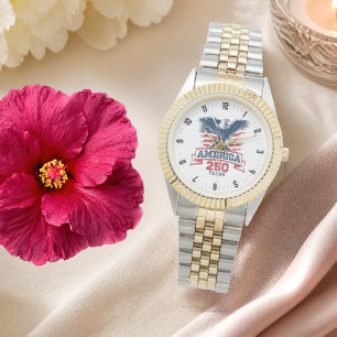 Patriotic American Eagle 250th Anniversary fun Watch