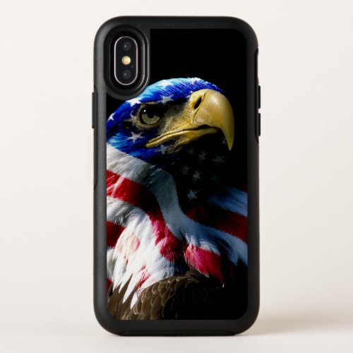 Patriotic American Eagle OtterBox Symmetry iPhone X Case