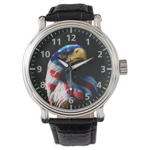 Patriotic American Eagle Watch