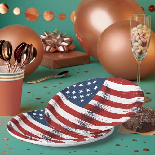 Patriotic American Flag 4th of July 