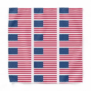 Patriotic American Flag Bandana