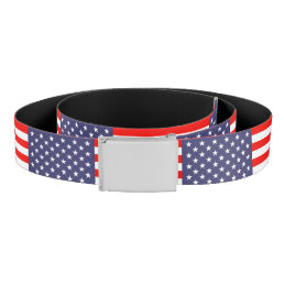 Patriotic American flag canvas belt | USA pride