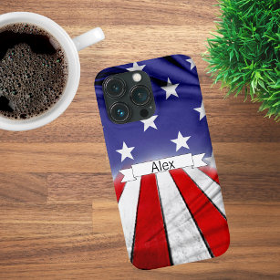 Patriotic American Flag Case-Mate iPhone 14 Pro Max Case
