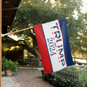 Patriotic American Flag Donald Trump 2024