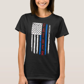 Patriotic American Flag Father's Day 1 T-Shirt