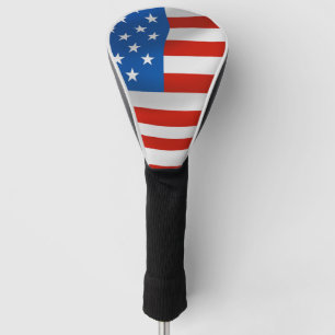 PATRIOTIC AMERICAN FLAG GOLF HEAD COVER