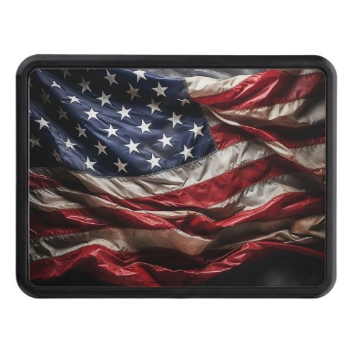 Patriotic American flag  Hitch Cover
