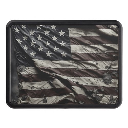 Patriotic American flag  Hitch Cover