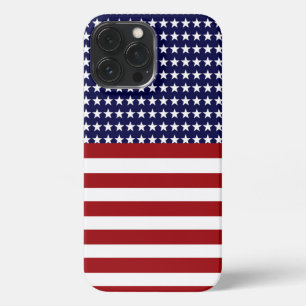Patriotic American Flag Inspired iPhone 13 Pro Max Case