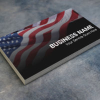 Patriotic American Flag Military Veteran Service