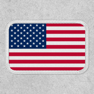 Patriotic American Flag Patch