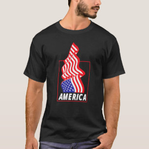 Patriotic American Flag Patriotic decorations T-Shirt