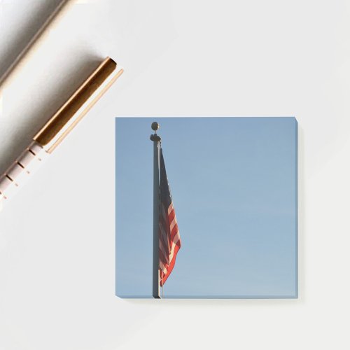 Patriotic American Flag Post_it Notes