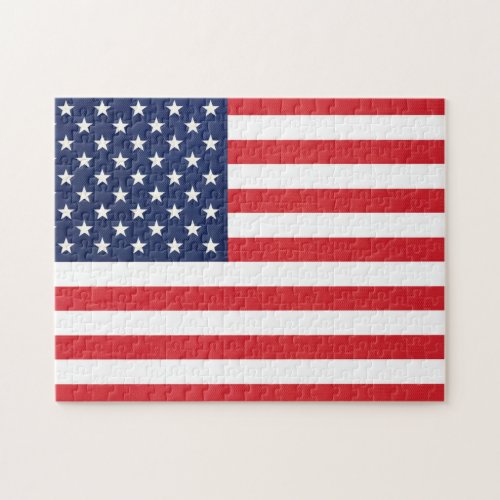 Patriotic American Flag Puzzle