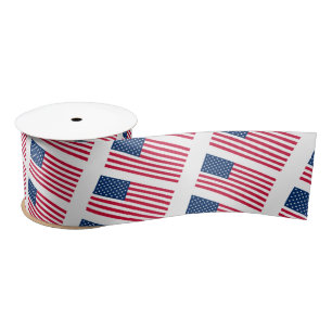 Patriotic American Flag Ribbon